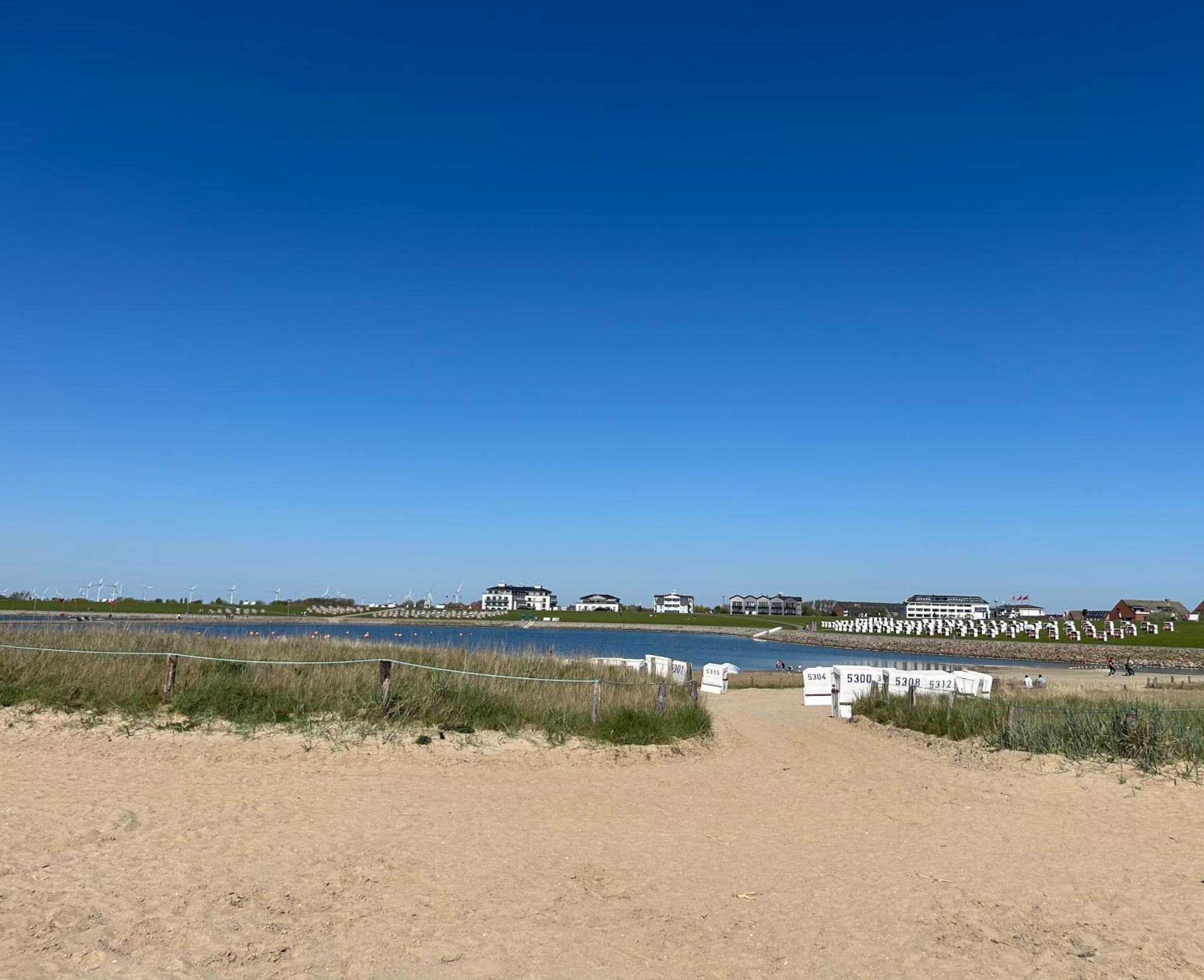 Ferienwohnung Ritthoff Perlebucht - Mit Strandkorb Am Meer Und Kostenloser Eintritt Ins Schwimmbad Büsum Εξωτερικό φωτογραφία